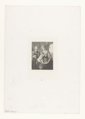 Heilige Familie by Nikolay Semyonovich Mosolov