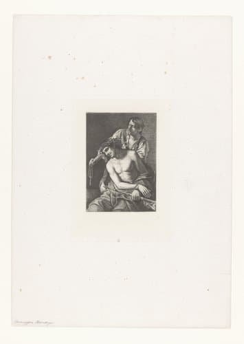 Christus met doornenkroon by Nikolay Semyonovich Mosolov