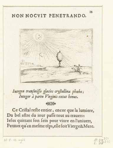 Non nocuit penetrando by Jacques Callot