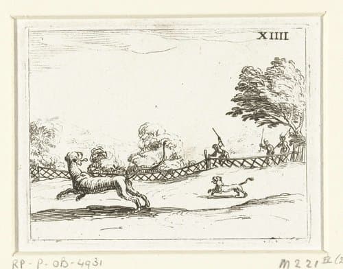 Leven van Maria in emblemen by Jacques Callot