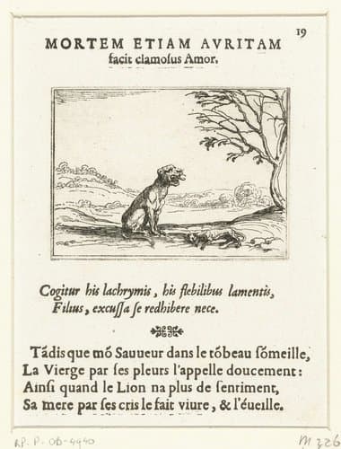 Leven van Maria in emblemen by Jacques Callot