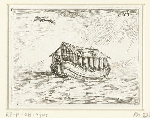 Leven van Maria in emblemen by Jacques Callot