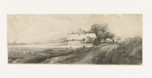 Boerderij op de Diemerdijk by Pieter de With