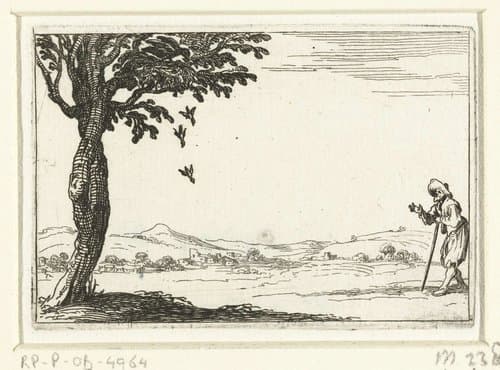 Kloosterleven in emblemen by Jacques Callot