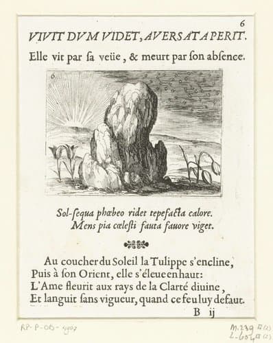 Kloosterleven in emblemen by Jacques Callot