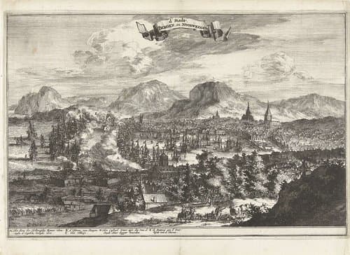 D' stadt Bergen in Noorweegen