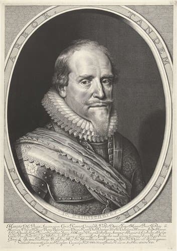 Portret van Maurits, prins van Oranje by Willem Jacobsz Delff
