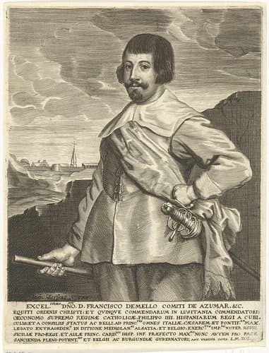 Portret van Francisco de Melo by Antony van der Does