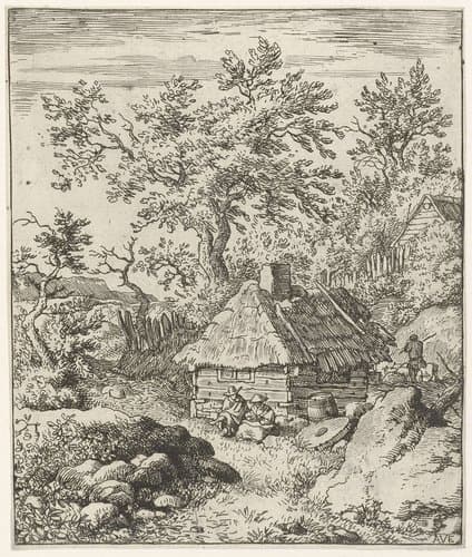 De molensteen by Allaert van Everdingen
