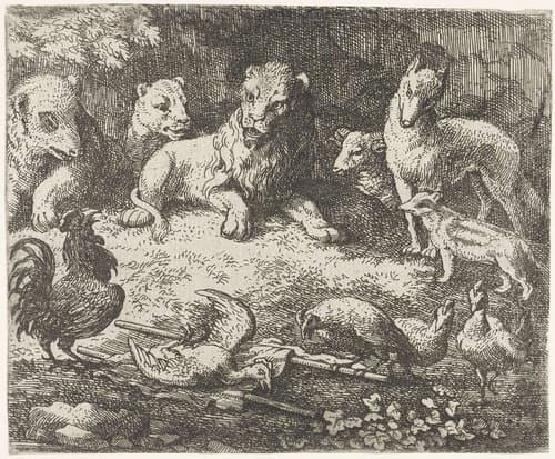 Reinaert de vos by Allaert van Everdingen