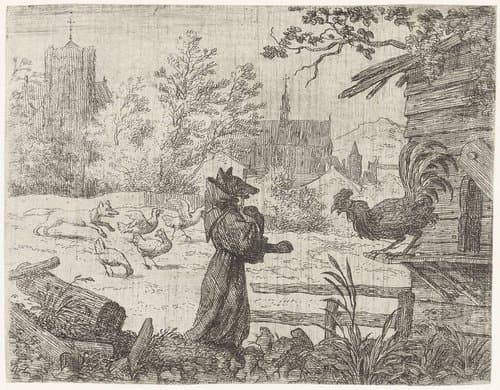 Reinaert de vos by Allaert van Everdingen
