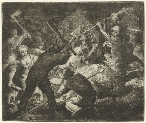 Reinaert de vos by Allaert van Everdingen