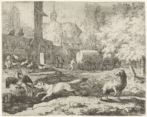 Reinaert de vos by Allaert van Everdingen