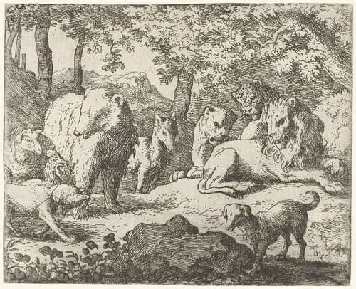 Reinaert de vos by Allaert van Everdingen