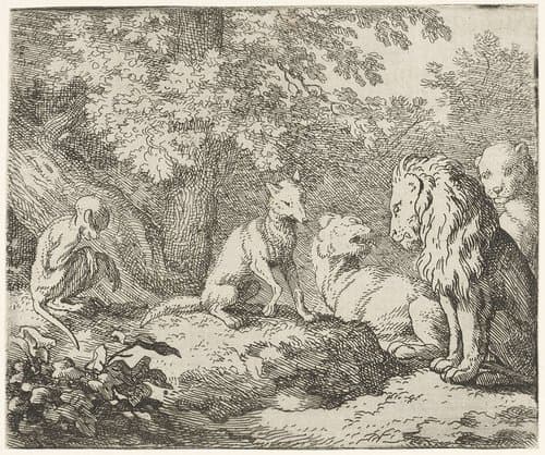 Reinaert de vos by Allaert van Everdingen