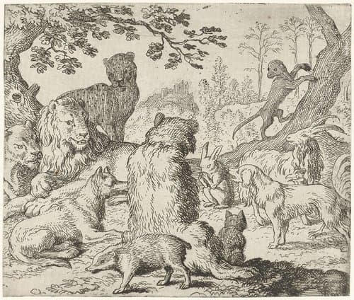 Reinaert de vos by Allaert van Everdingen