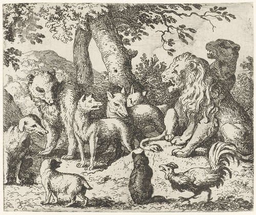 Reinaert de vos by Allaert van Everdingen