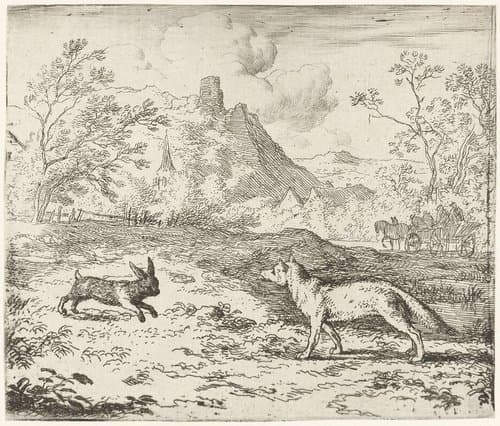 Reinaert de vos by Allaert van Everdingen