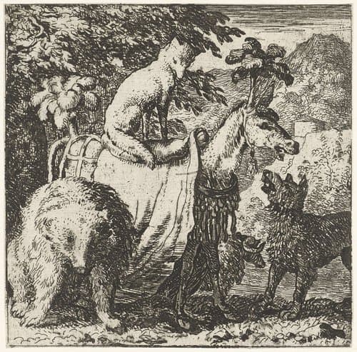 Reinaert de vos by Allaert van Everdingen