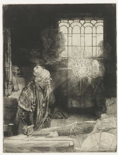 Faust by Rembrandt van Rijn