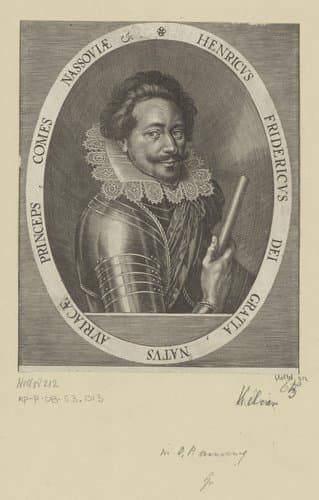 Portret van Frederik Hendrik, prins van Oranje by Lucas Kilian