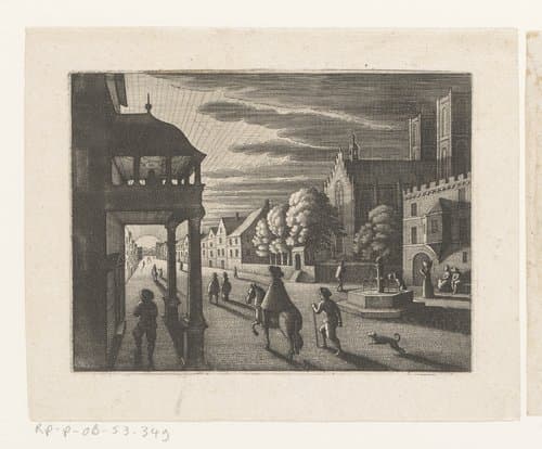 Acht nachtscènes naar Elsheimer by Matthäus Merian (I)