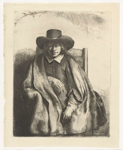 Clement de Jonghe by Rembrandt van Rijn