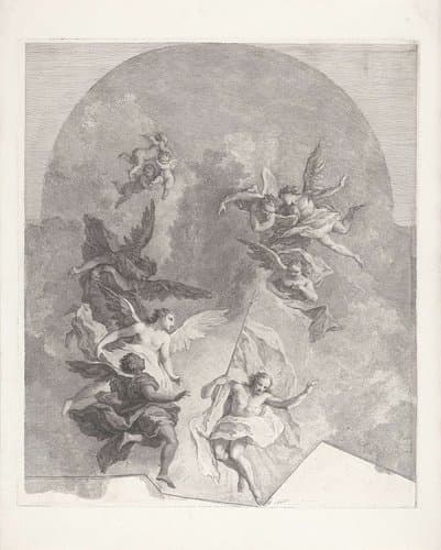 Hemelvaart van Christus by Francesco Bartolozzi