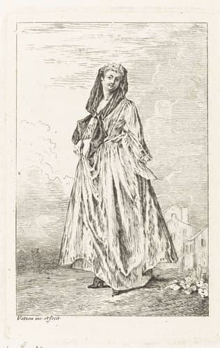 Figures de Modes by Jean Antoine Watteau