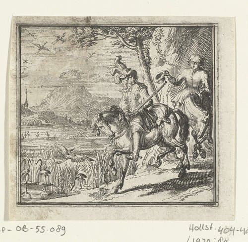 Illustratie voor de Decamerone van Boccaccio by Romeyn de Hooghe