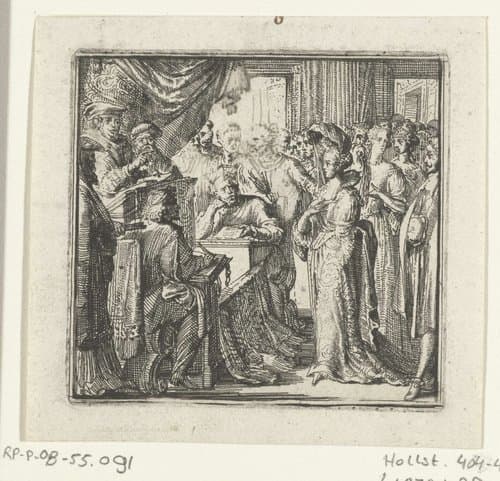 Illustratie voor de Decamerone van Boccaccio by Romeyn de Hooghe