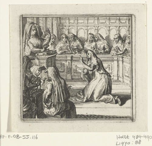 Illustratie voor de Decamerone van Boccaccio by Romeyn de Hooghe