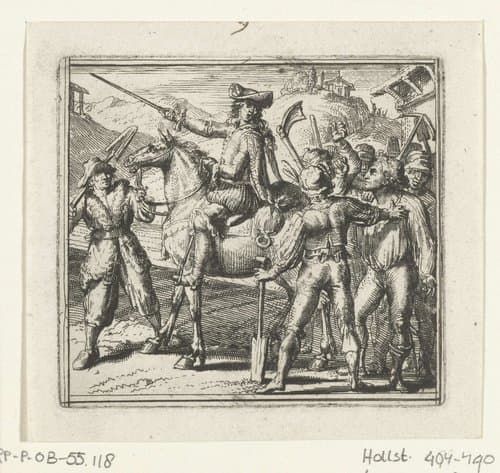 Illustratie voor de Decamerone van Boccaccio by Romeyn de Hooghe