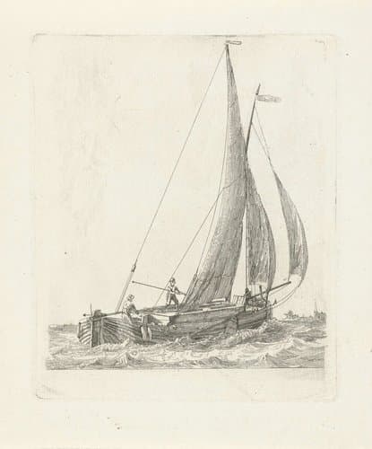 Turfschip by Gerrit Groenewegen