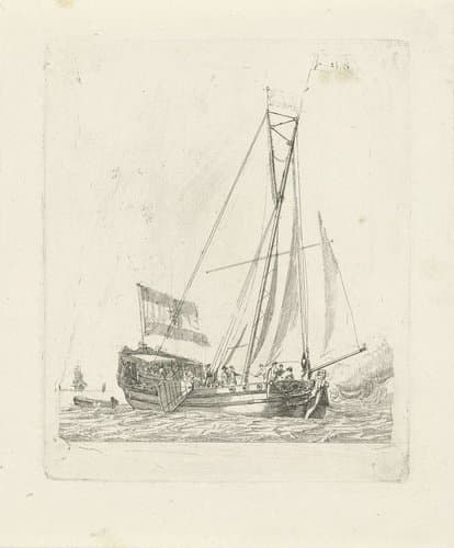 Statenjacht by Gerrit Groenewegen
