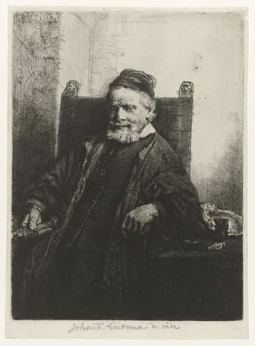 Johannes Lutma by Rembrandt van Rijn