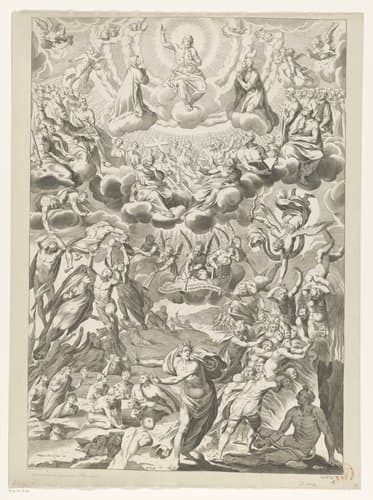 Laatste Oordeel by Bartholomäus Kilian (II)