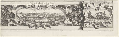 Beleg van La Rochelle by Abraham Bosse
