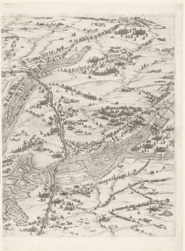 Beleg van La Rochelle by Jacques Callot