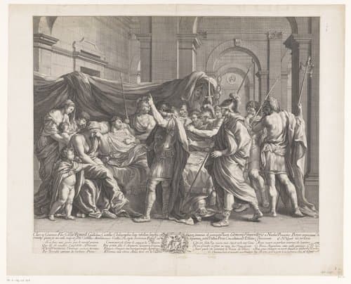 Germanicus op zijn sterfbed