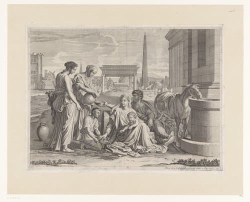 Rust van de Heilige Familie by François Chauveau