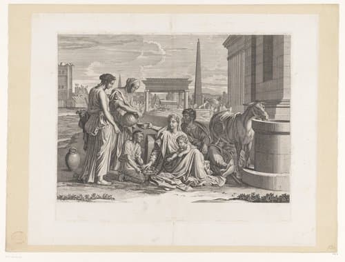 Rust van de Heilige Familie by François Chauveau