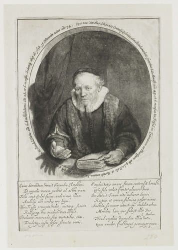 Jan Cornelisz Sylvius by Rembrandt van Rijn