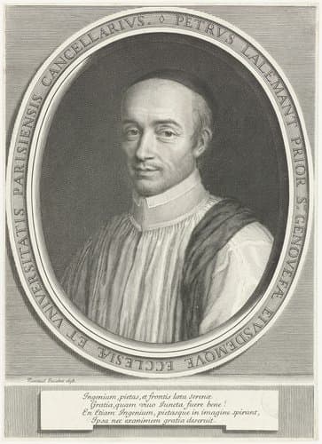 Portret van Pierre Lallemant by Robert Nanteuil