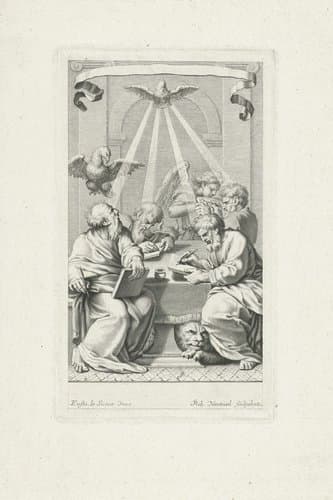 Vier evangelisten by Robert Nanteuil