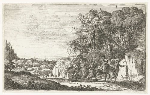 La fuite en Egypte by Claude Lorrain