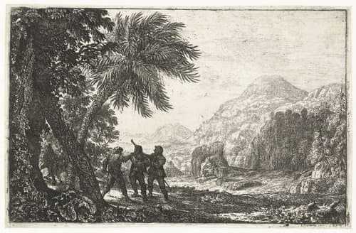 Struikrovers by Claude Lorrain