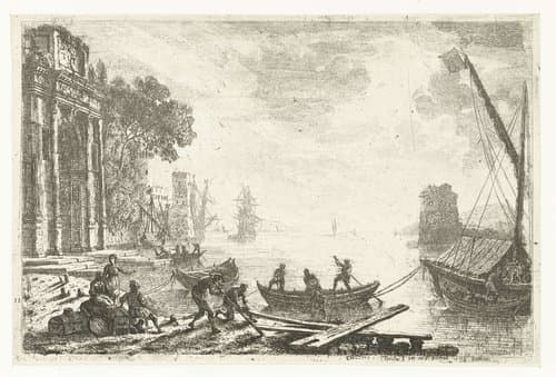 Le Soleil levant by Claude Lorrain