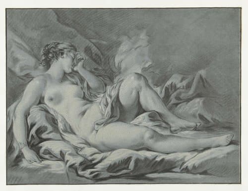 Slapende Venus by Louis Marin Bonnet