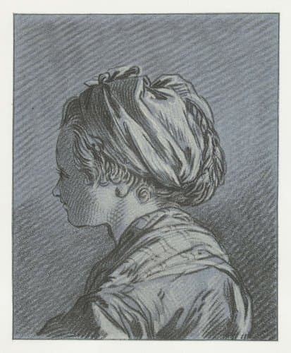 Portret van een Moskovisch dienstmeisje by Louis Marin Bonnet